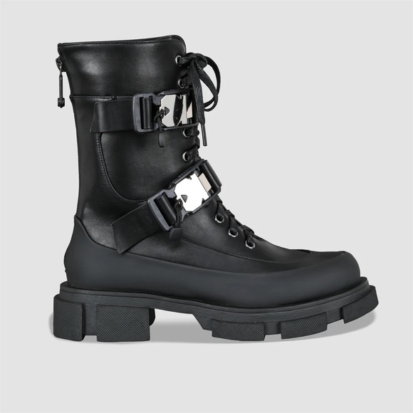 Rebecca Miu Autumn Black Boots size 8.5 - Picture 4 of 8